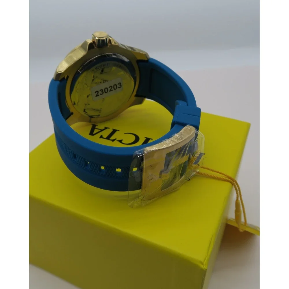 Invicta Pro Diver Impact 28002 Men's 50mm Blue Gold-Tone Quartz Watch